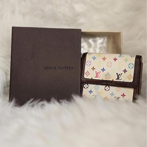 Louis Vuitton Handbags - Louis Vuitton Monogram Multicolor Portefeiulle Elise Trifold